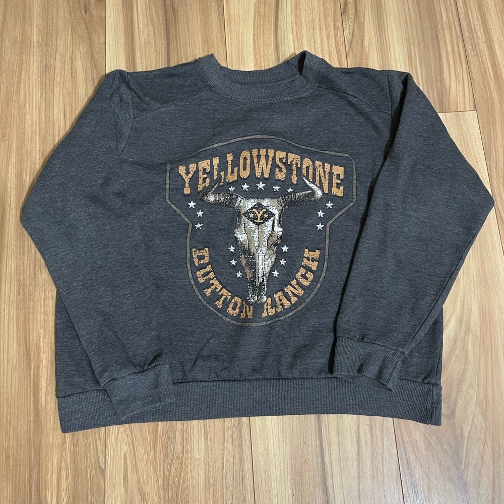 Yellowstone Dutton Ranch Long Sleeve Sweatshirt.